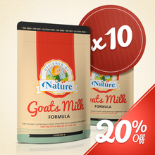 Load image into Gallery viewer, Goat's Milk Formula - Bundle of 10