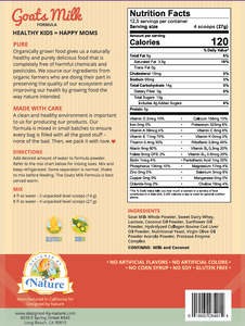 Goat's Milk Formula