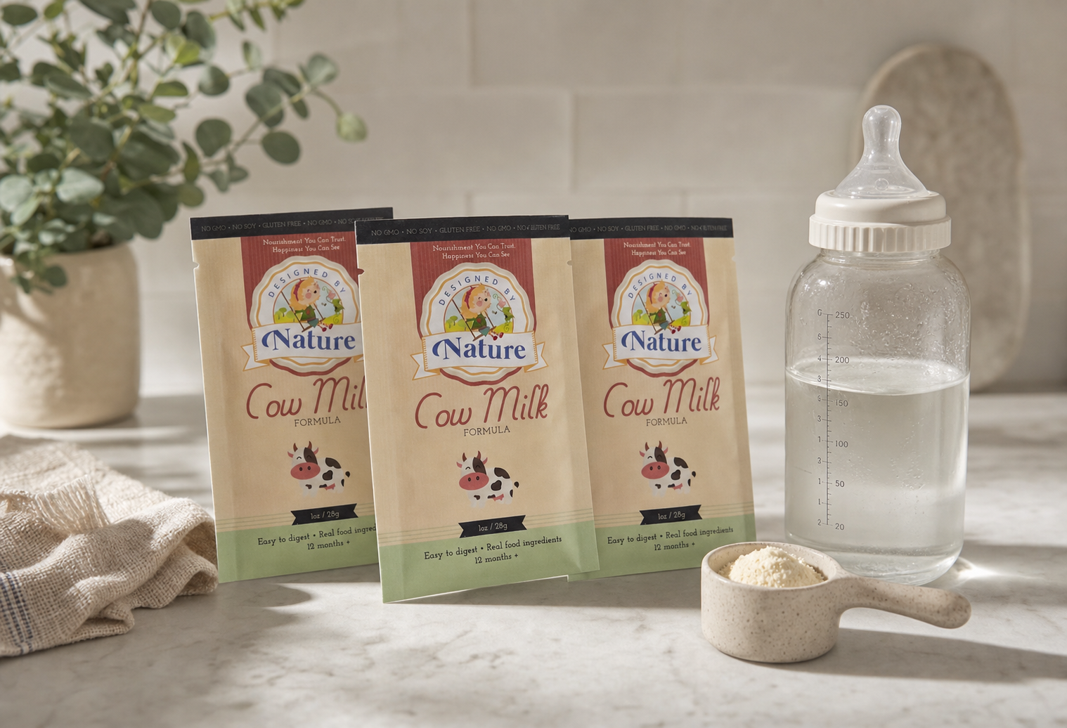 Cow Milk- 1oz/27g Sample Pouch