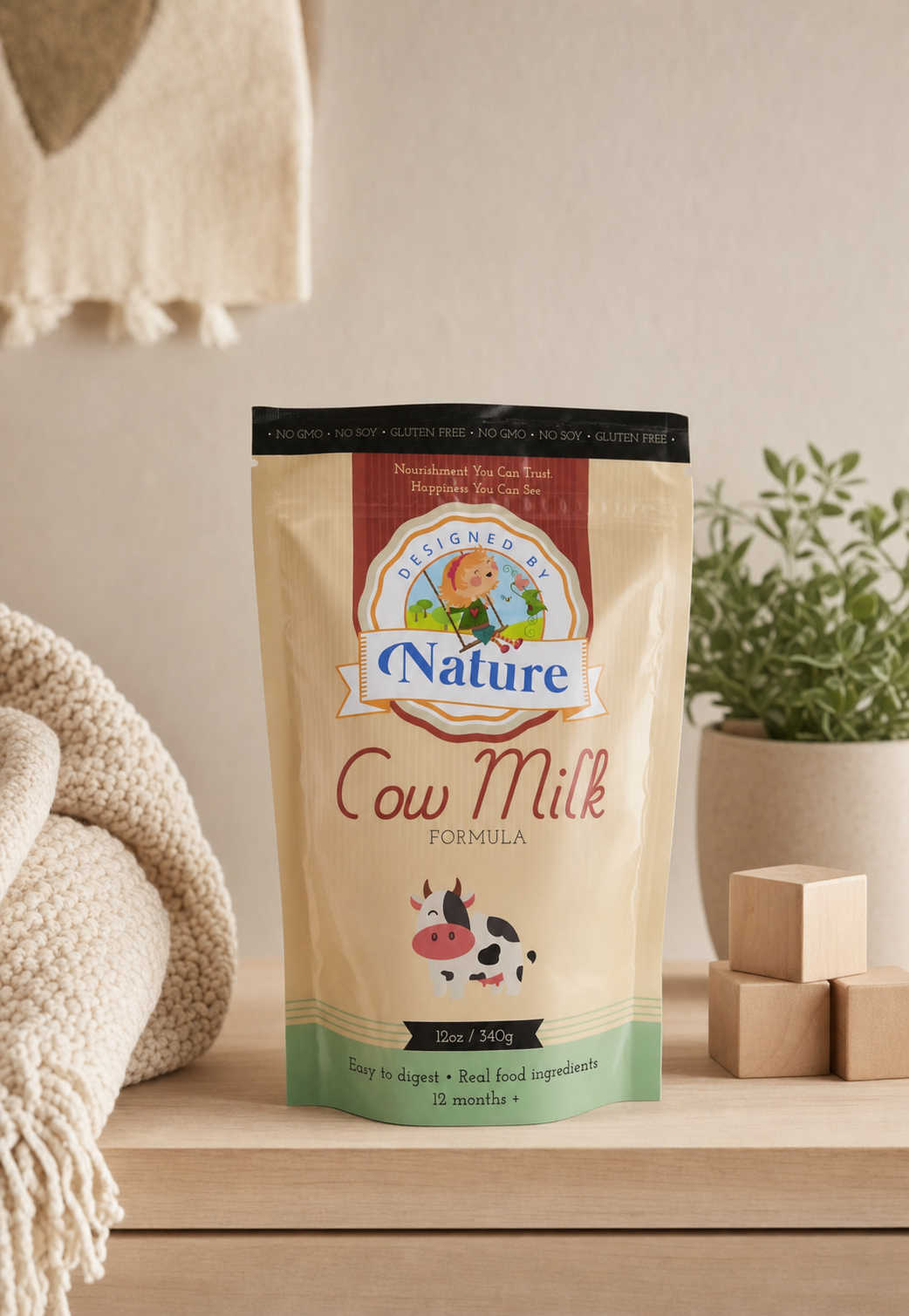 Cow Milk Formula-12oz/340g pouch
